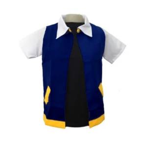 Colete Ash Treinador Pokmon + Brinde