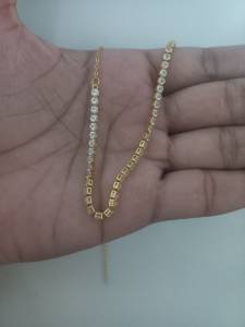 Colar Femininos Banho De Ouro