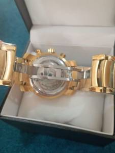 Relgio Bvlgari Hbrido Dourado Automtico A Prova Dgua