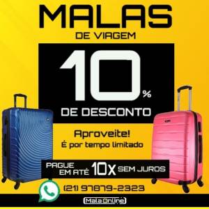 Mala De Viagem Pequena Mdia Grande
