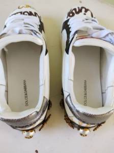 Tnis De Couro Original Tamanho 38 Dolce & Gabbana