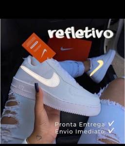 Tnis Nike Air Force Refletivo Linha Premium