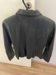 Casaco Feminino Cor Preta Couro Banny Pel Tam 40