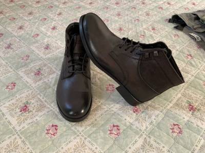 Bota/coturno De Couro Da Tommy Hilfiger