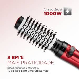 Escova Rotativa Red Infinity Keratin 220v Mondial