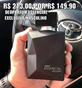 Perfume Natura Masculino Essencial Exclusivo Na Promoo