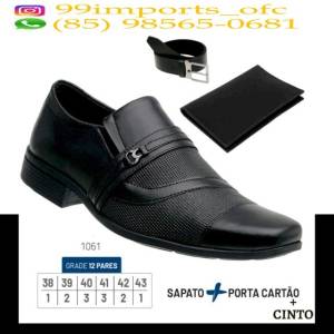 Sapatos (leia O Anncio) Kit Sapato Social Masculino
