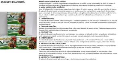 Sabonete De Aroeira( Kit Com 04 Unidades)