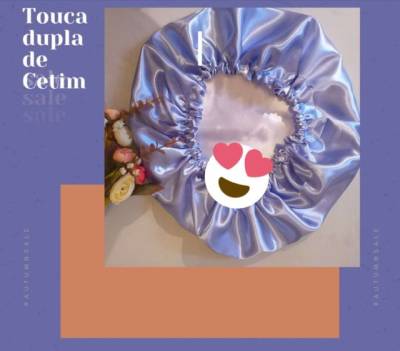 Toucas De Cetim E Fronhas