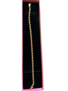 Pulseira Corrente Baiana Em Ouro 18k