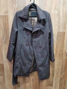 Jaqueta Trench Coat Marrom
