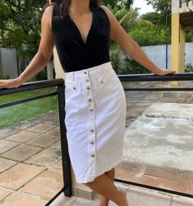 Saia Jeans