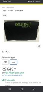 Cinta Delinea Corpus Nova G/gg
