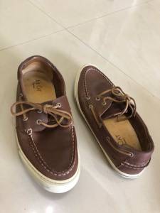 Sapatilha/sapatnis Em Couro Mr Cat N41