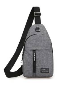 Mochila Bolsa Mala Transversal Cross Body Com Ala nica