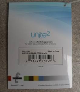Mala De Viagem Atlantic Unite 2 Com Rodas 360 Graus