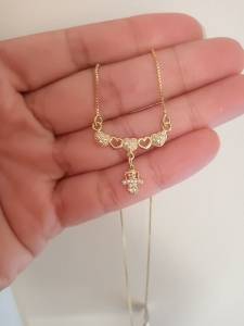 Cordo Com Pingente menina Semi Joia ?
