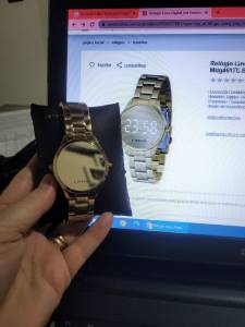 Relgio Digital Marca Lince