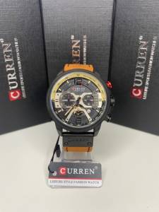 Relogio Curren Couro Masculino (entrega Gratis)