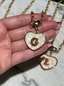 Colar Inicial Banhado A Ouro 18k