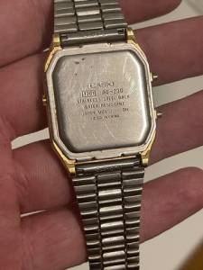 Relgio Feminino Casio Aq 320 Folhado