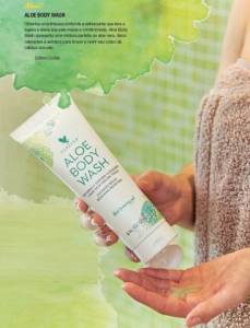 Kit Banho E Hidratao Aloe Body Wash E Moisturizing Lotion