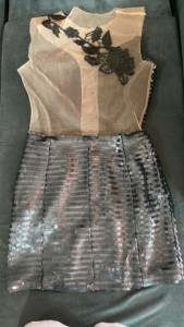 Vestido Super Luxo Vrtice Tamanho Pp
