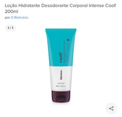 Hidratante Cool Do Boticrio+2 Sabonetes