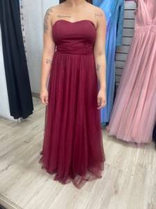 Vestido Marsala