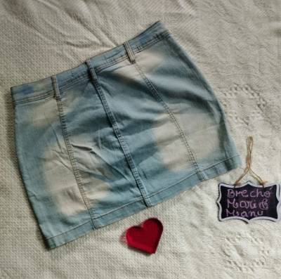 Saia Jeans Tamanho 44