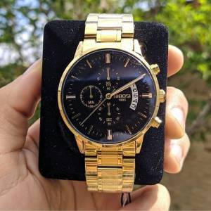 Relgio Masculino Cor: Dourado Novo Original