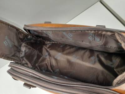 Mala De Viagem De Couro Marrom