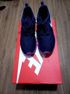 Tenis Nike 37 Novo Azul Com Lils Anericano