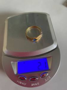 Anel De Ouro 18k, 1000