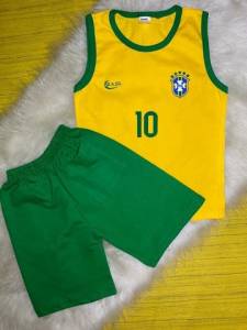 Conjunto Infantil Do Brasil @atacadaodbolsas