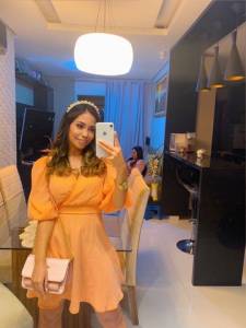 Vestido Laranjado 180