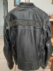Jaqueta Em Couro Harley Davidson Tamanho G Original