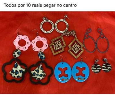 Brincos Novos Pegar No Centro