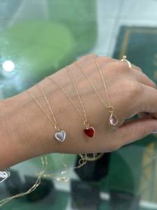 Cordo Feminino Com Pingente Em Ouro 18k