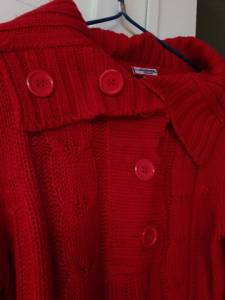 Blusa Vermelha Inverno