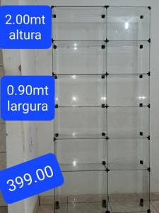 Prateleira De Vidro Barato....399.00