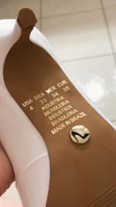 Salto Branco Sapatinho De Luxo