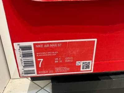 Tnis Nike Air Max 97 Branco - Tamanho 38