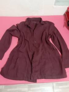 Casaco Parka De Sarja Cambos Vinho G1
