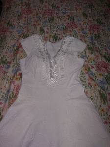 Vendo Vestido Branco M/g