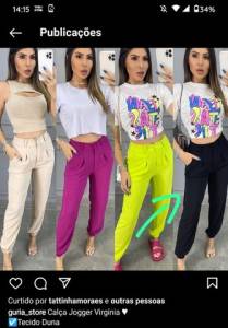 Cala Jogger Preta