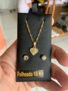Conjunto 18k Novo
