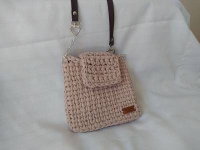 Bolsa De Croch Em Fio De Malha