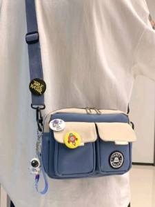 Bolsa Unissex Com Aba Decorao!