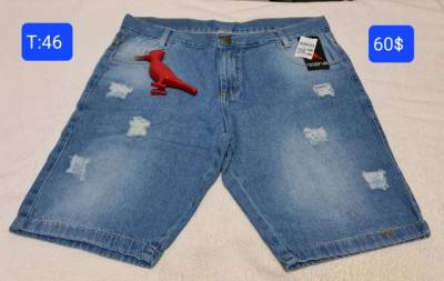 Bermuda Jeans Da Reserva Tamanho 42 E 46